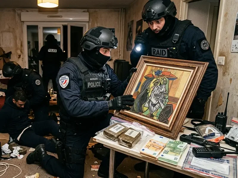 Открадната картина на Пикасо за милиони евро открита при акция срещу наркодилъри във Франция(СНИМКА)