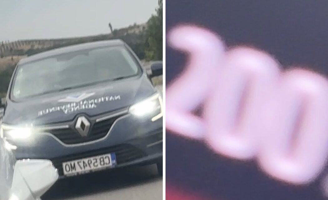 (ВИДЕО) Служебен автомобил на НАП заснет с близо 200 км/ч на АМ „Струма“