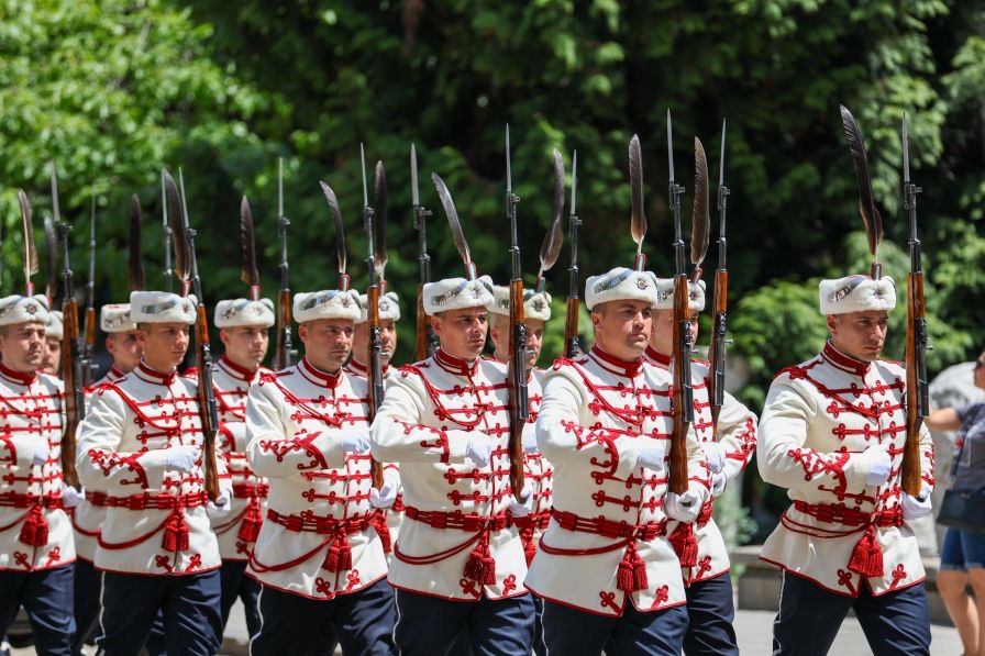 Националната гвардейска част отбелязва 147 години с тържествена церемония в София