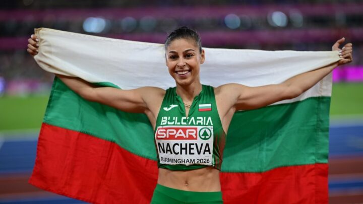 Александра Начева спечели бронз в тройния скок на Европейското първенство в Бирмингам