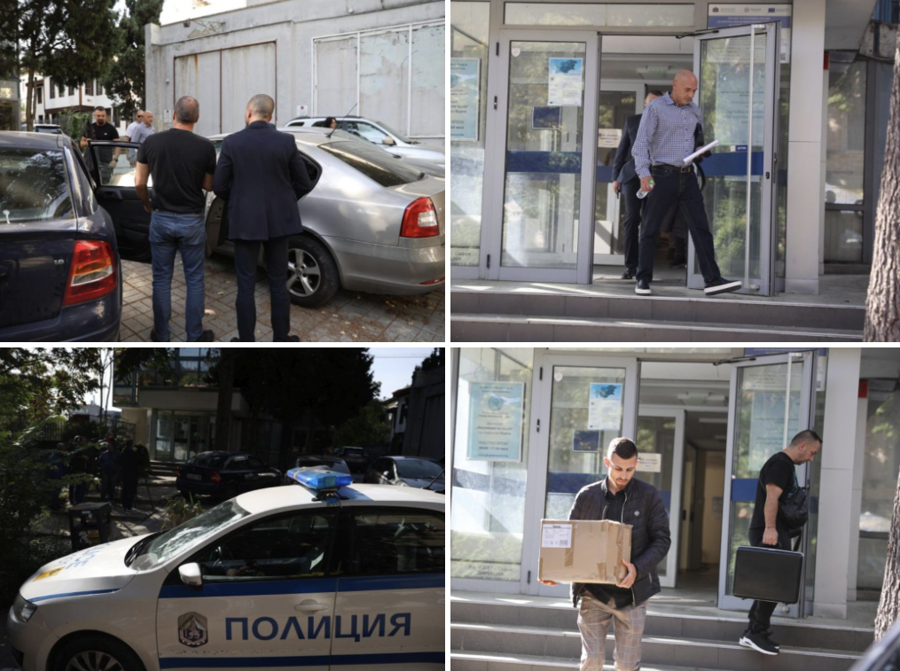 Икономическа полиция претърсва „Паркинги и синя зона“ във Варна: изнесоха кашони с документи
