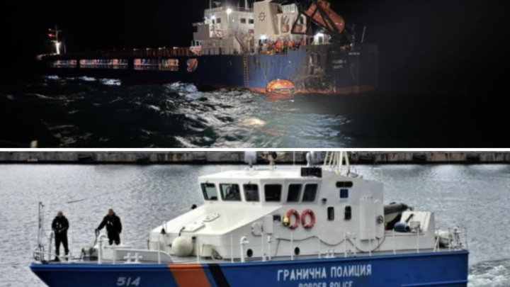 ( ВИДЕО) Корабът „Бургас“ спаси 15 моряци от „Челси-3“ в Черно море